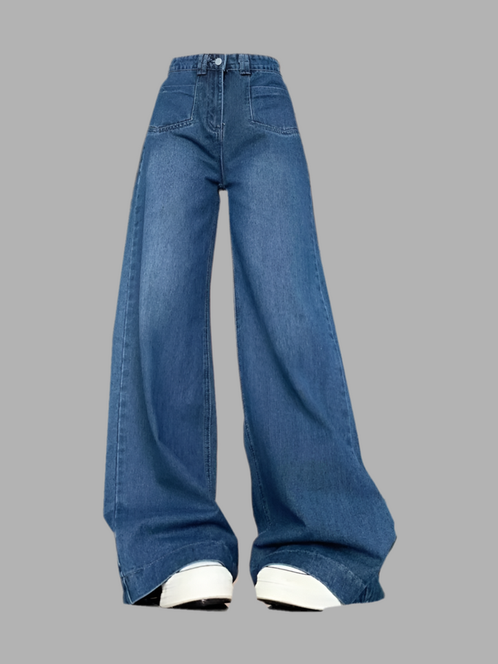 Retro Wide-Leg Jeans