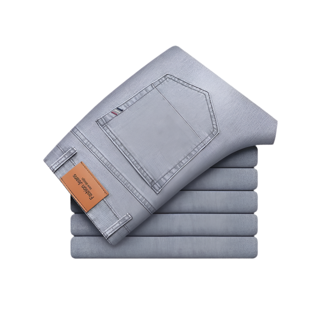 Lightweight Stretchy Cotton Jeans