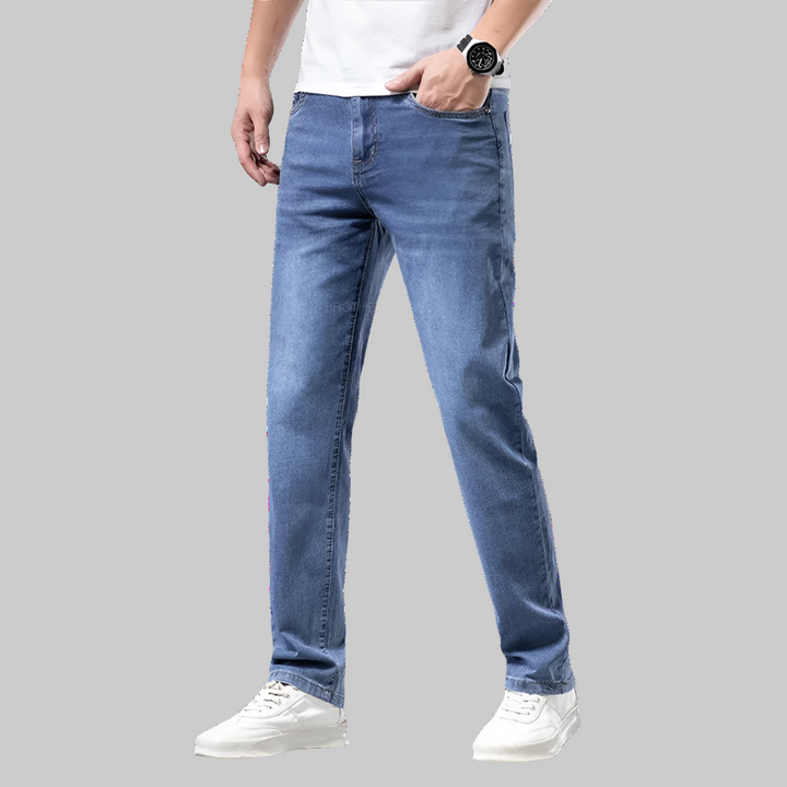 Lightweight Stretchy Cotton Jeans