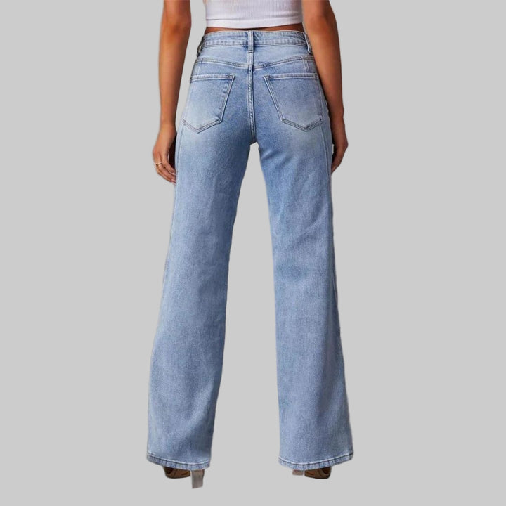 Chic High-Waisted Flare Jeans