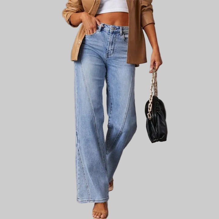 Chic High-Waisted Flare Jeans