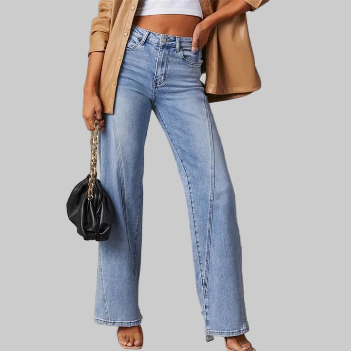 Chic High-Waisted Flare Jeans
