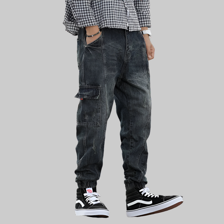 Y2K Retro Loose Fit Men's Jeans