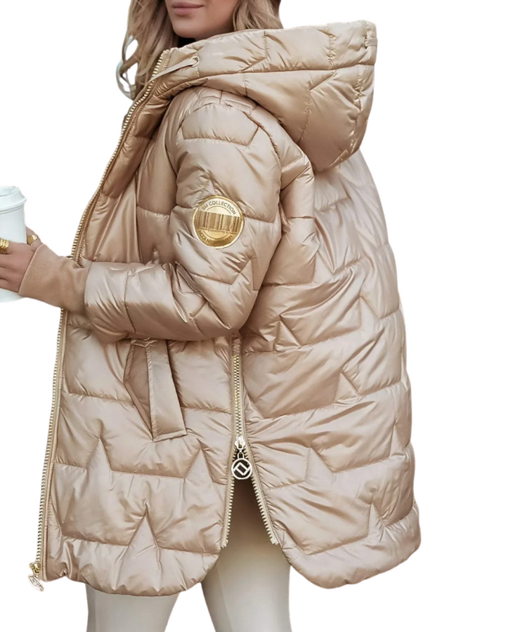 Stylish Padded Winter Coat with Hood