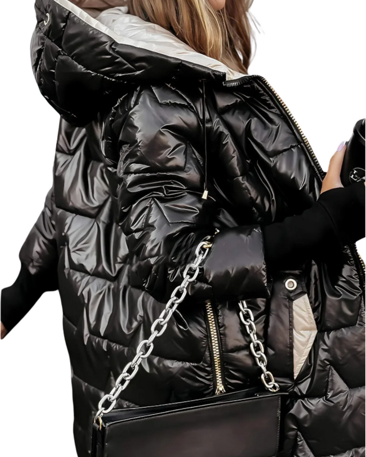 Stylish Padded Winter Coat with Hood