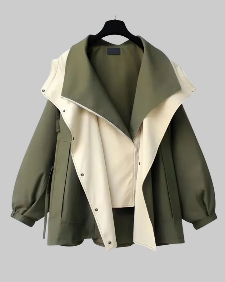 Stylish Jacket with Weather and Wind Resistance