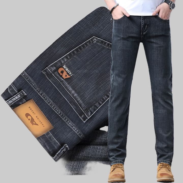 Light Blue Slim Fit Stretch Jeans