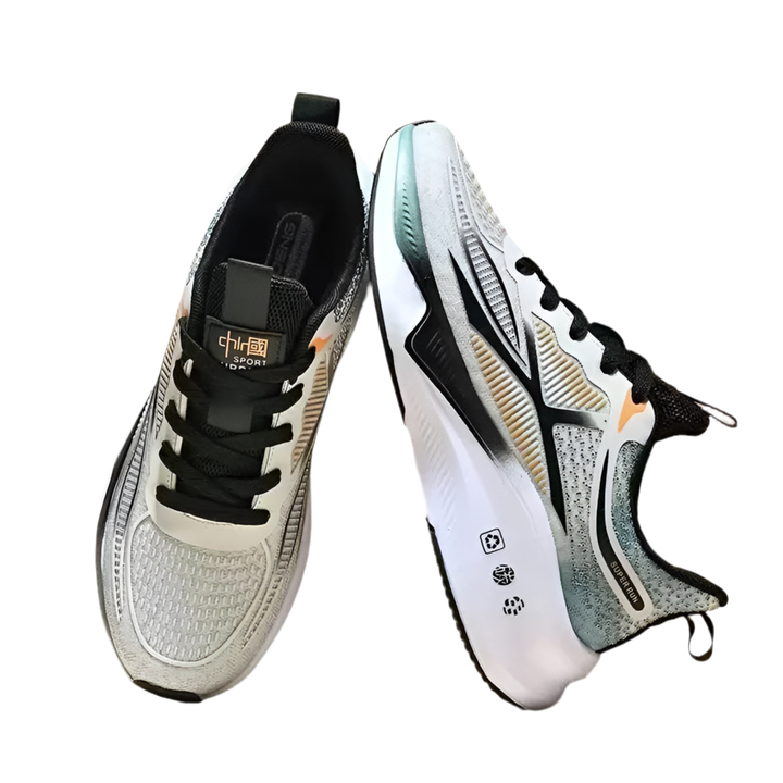 Lightweight Lace-Up Running Sneakers