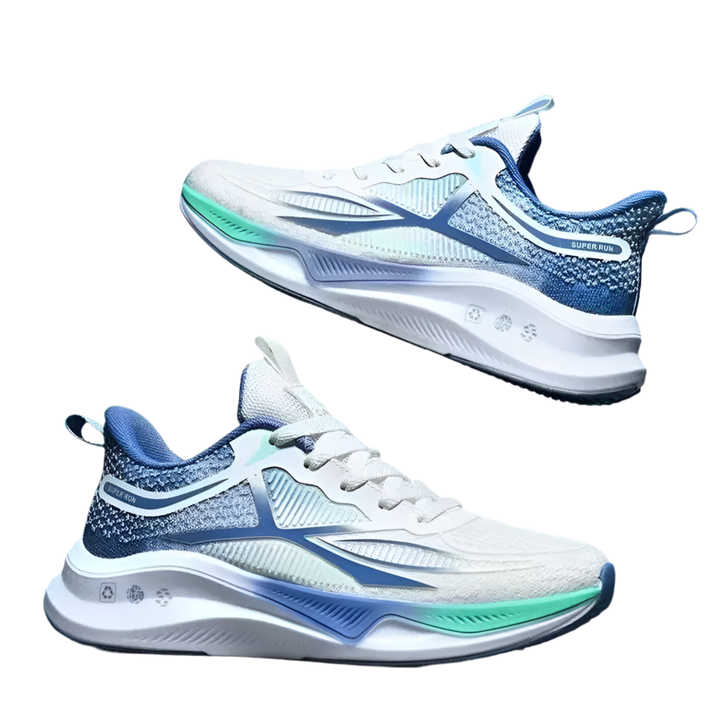 Lightweight Lace-Up Running Sneakers