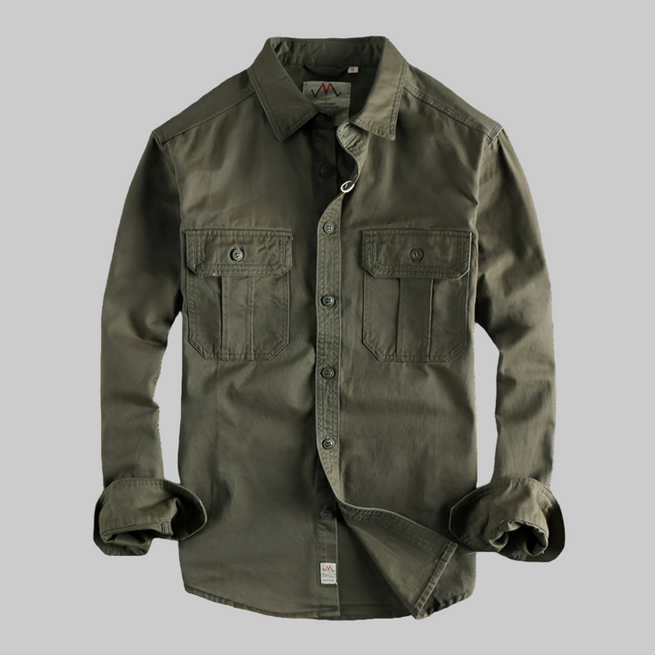 Casual dual pocket Cargo Shirt