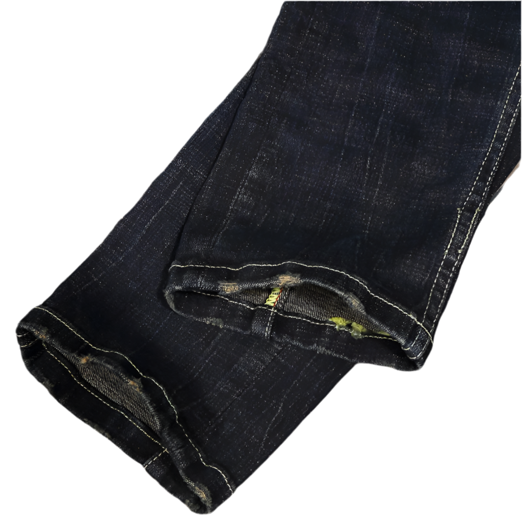 Retro Stretch Slim Fit Ripped Jeans