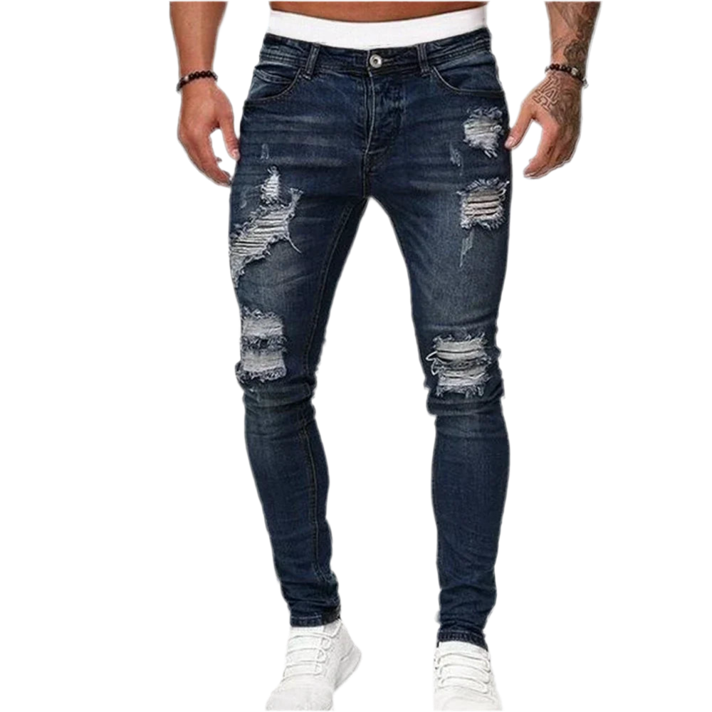 Men’s Ripped Skinny Jeans