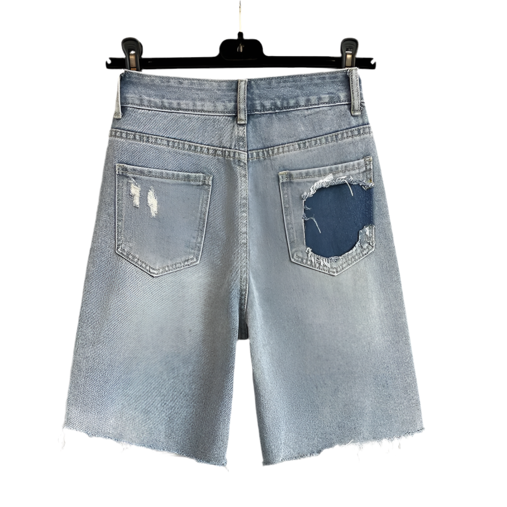 High-Waisted Women's Denim Shorts.
