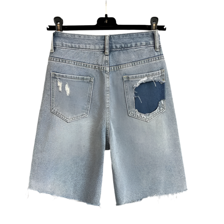 High-Waisted Women's Denim Shorts.