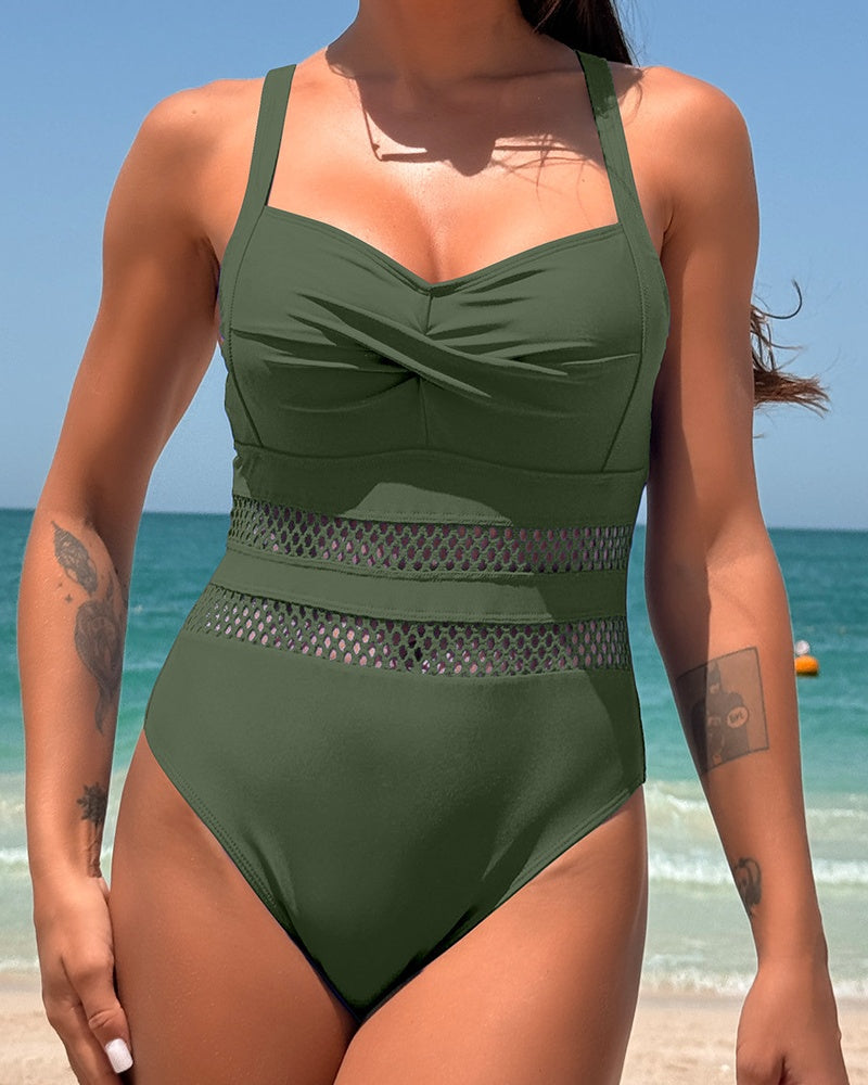HUDSON | Halter Neck Swimsuit