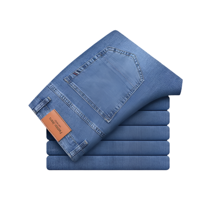 Lightweight Stretchy Cotton Jeans