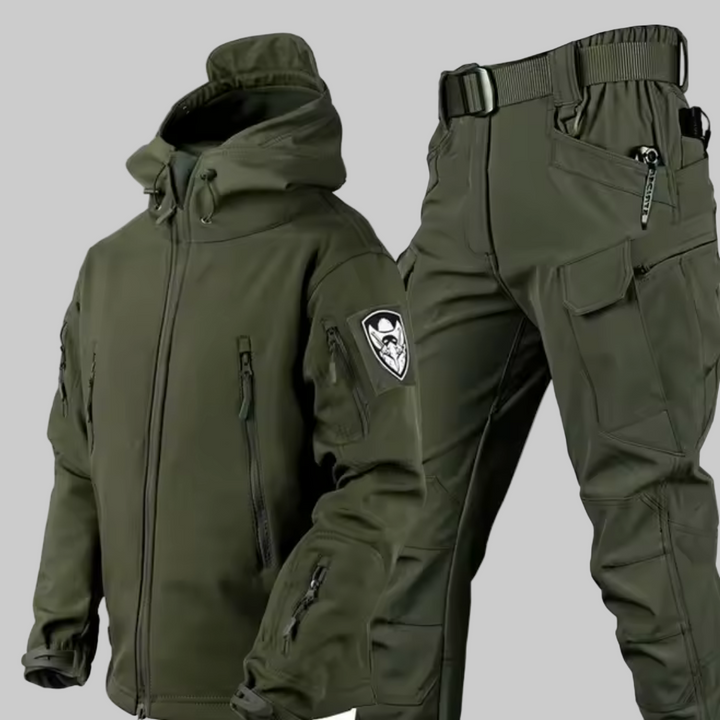Tactical Military Softshell Jacket and Pants Set