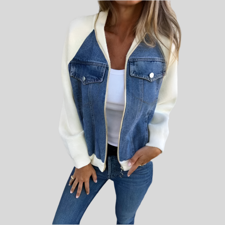 Patchwork Casual Denim Jacket