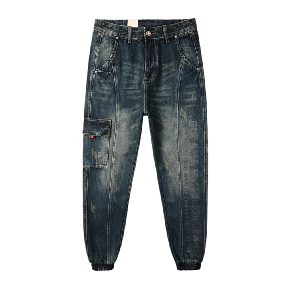 Y2K Retro Loose Fit Men's Jeans