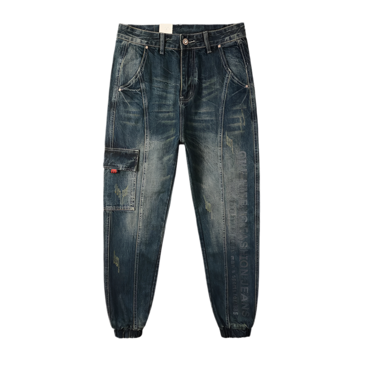 Y2K Retro Loose Fit Men's Jeans