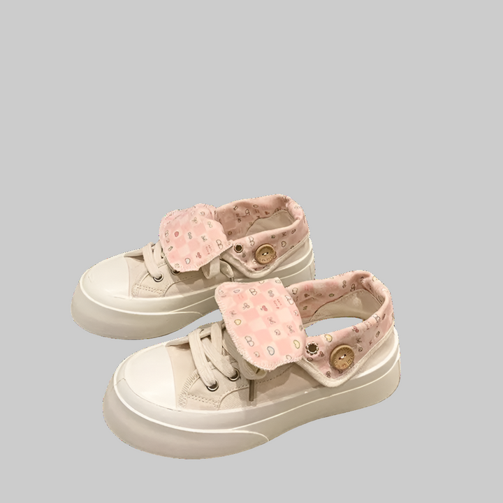 Soft High-Top Canvas Sneakers