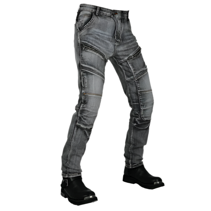 Tear-Resistant Y2K Motorcycle Riding Jeans