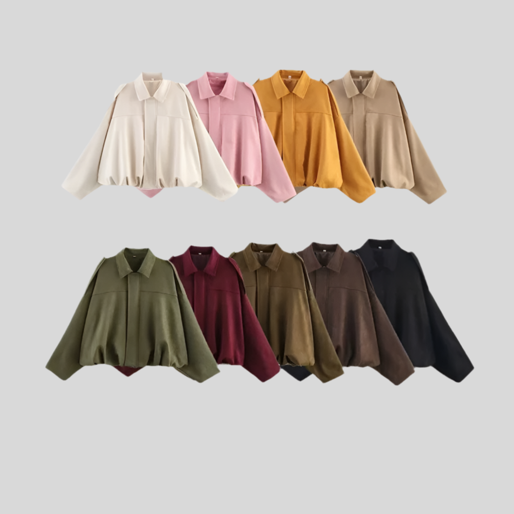 Spring Velvet Feel Pilot Coat