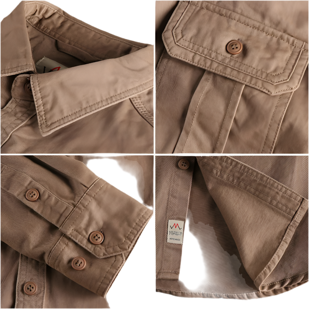 Casual dual pocket Cargo Shirt