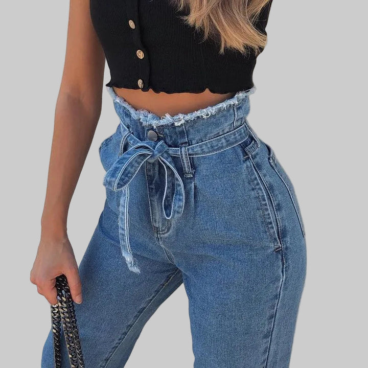 High-waisted Sexy Spring Jeans