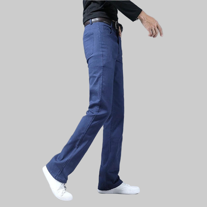 Mid-Rise Micro-Flare Stretch Slim Bootcut Pants