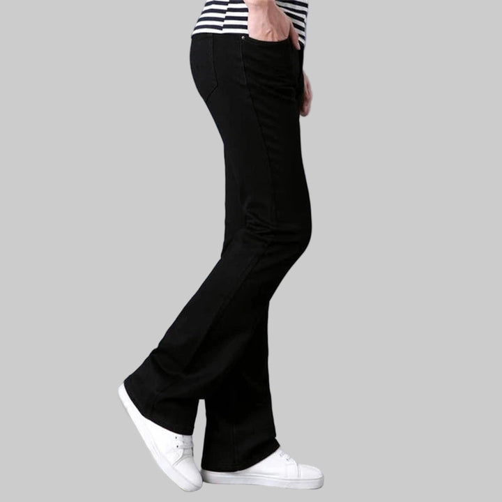 Mid-Rise Micro-Flare Stretch Slim Bootcut Pants