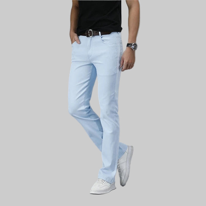 Mid-Rise Micro-Flare Stretch Slim Bootcut Pants