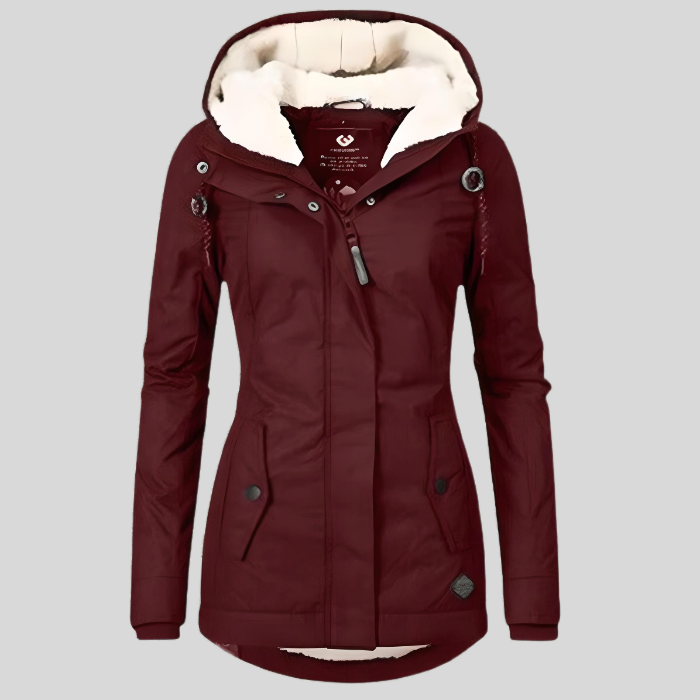 Glamour Garden™ | MATHILDE Hooded Waterproof Winter Jacket