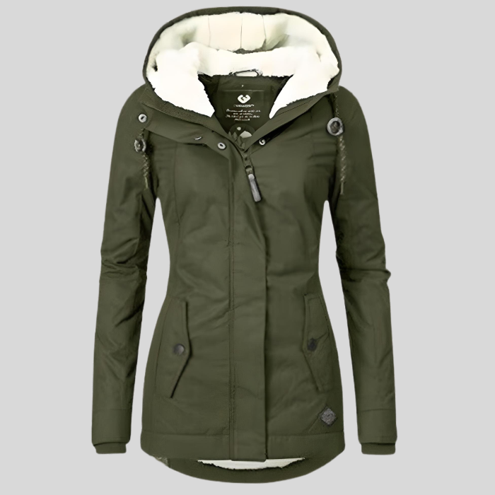 Glamour Garden™ | MATHILDE Hooded Waterproof Winter Jacket