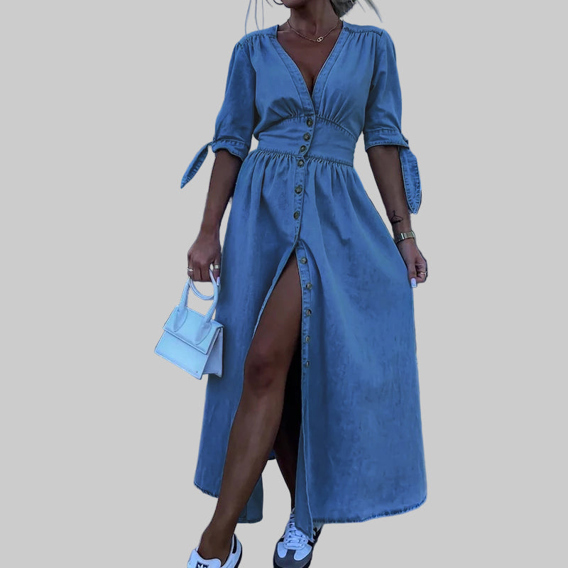 Graceful Maxi Dress with Flowing Silhouette