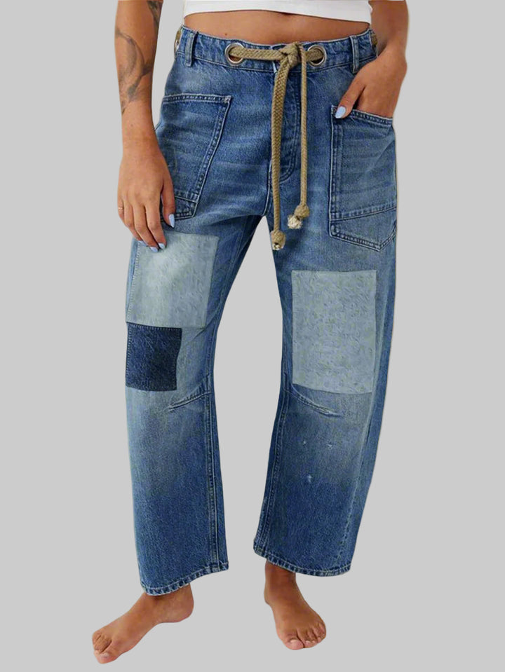 Bohemian Patchwork Pants for Effortless Casual Style