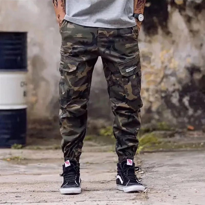 Multi-Pocket Loose Fit Cargo Pants