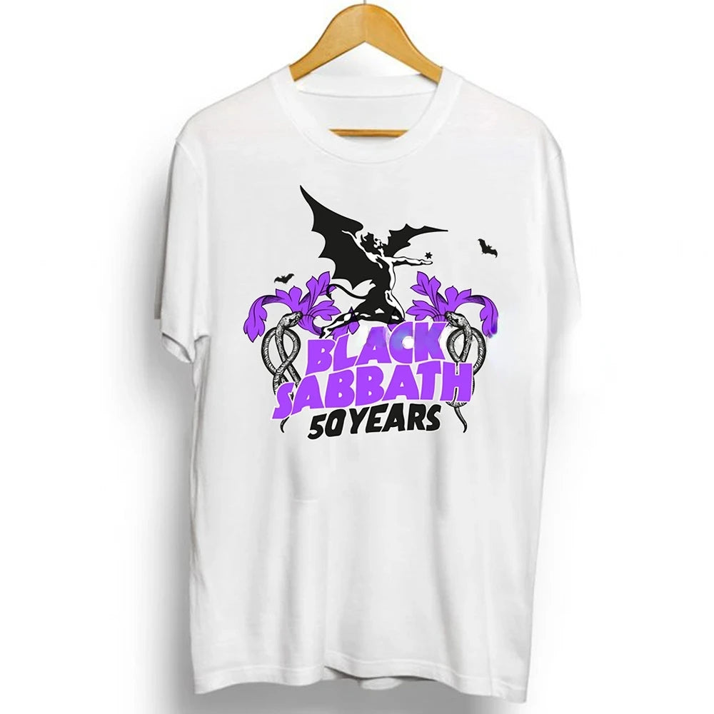 Unisex Black Metal Rock Band Graphic Tees