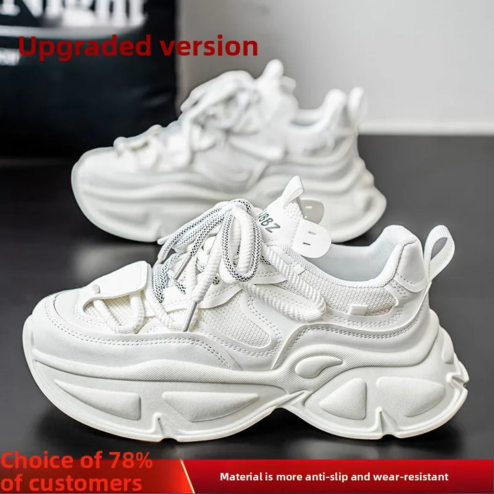 Sporty Versatile Breathable Upper Chunky Sneakers