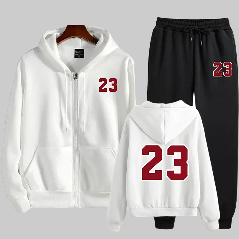 Zip Up Hooded Tracksuit