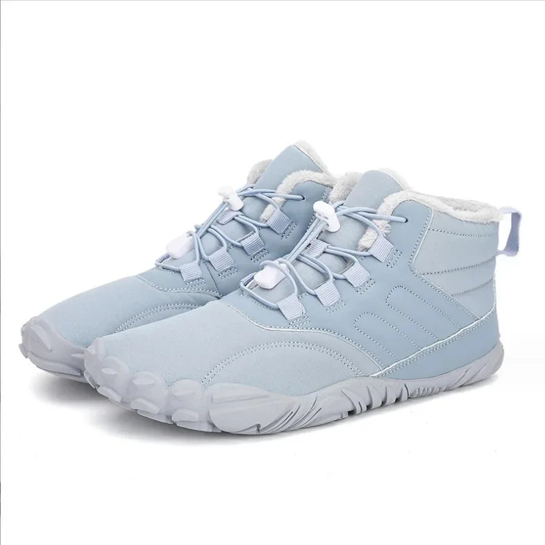 Waterproof Cotton Fleece-Lined Winter Hiking Boots