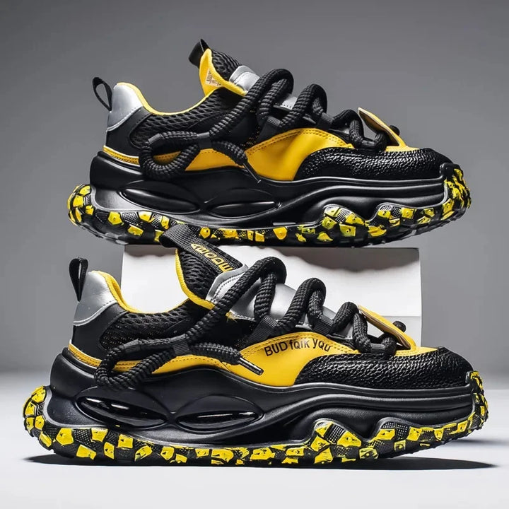 Breathable Shock Mesh Chunky Sneakers