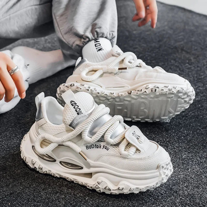 Breathable Shock Mesh Chunky Sneakers