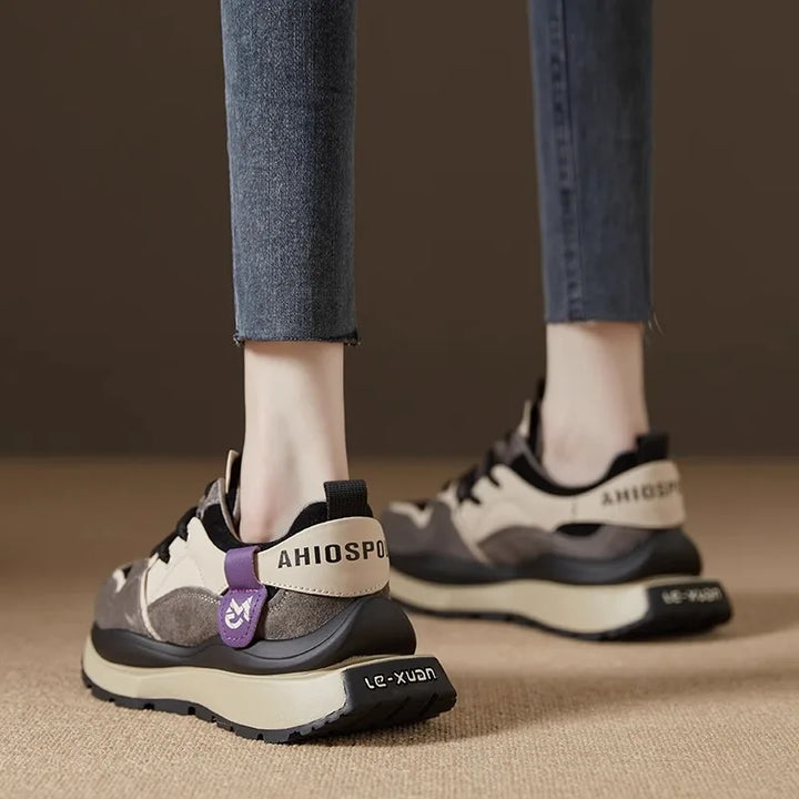 Retro Luxury Suede Sneakers