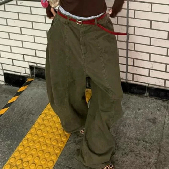 Vintage Cargo Parachute Pants