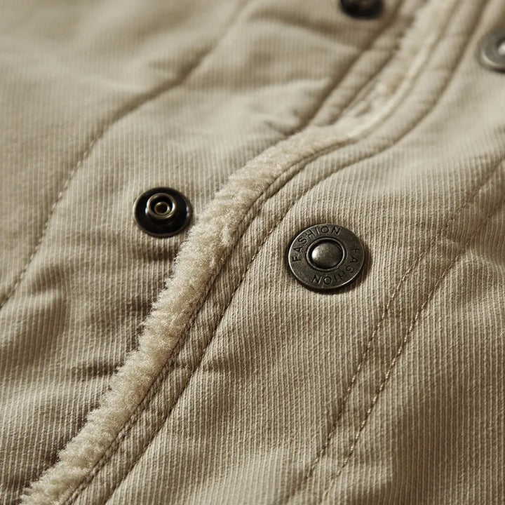 Warm Fleece Cotton-Padded Winter Jacket