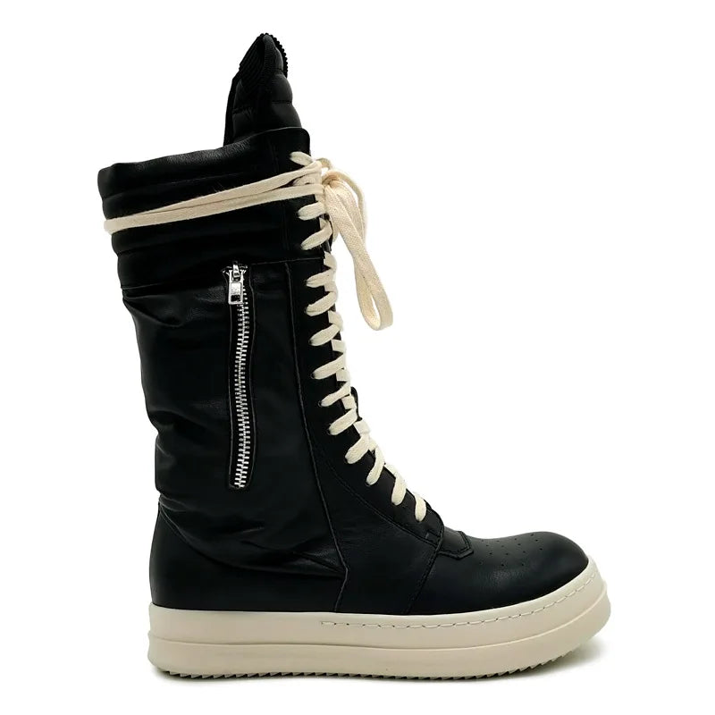 Trending Leather Unisex Motorcycle Boots