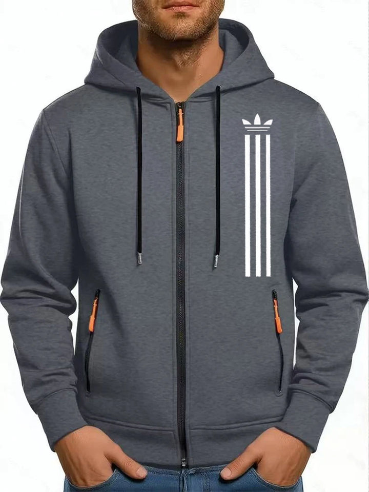 Winter Casual Stylish Sweatshirt Zip-Up Hoodie