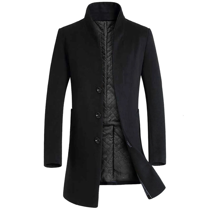 Single-Breasted Lapel Collar Long Sleeve Pocket Jacket