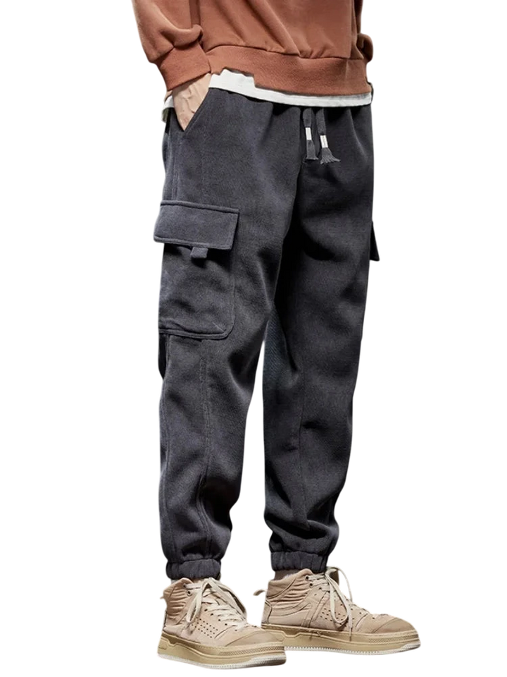 Stretchy Drawstring Harem Joggers